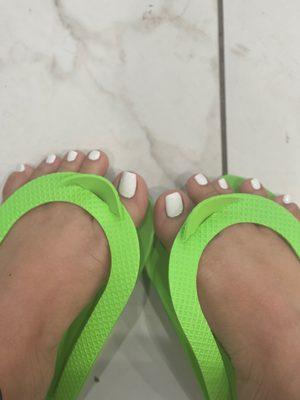 My Very clean and Beautiful Pedicure