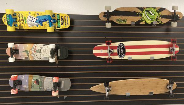 Offering longboards and cruisers