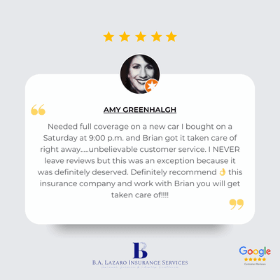 We're delighted to share another glowing review from one of our valued clients. We take pride in exceeding expectations.