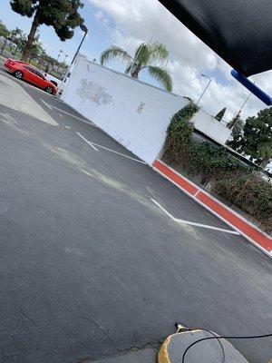 Parking area for our customers