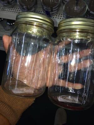 Mason jars 1$