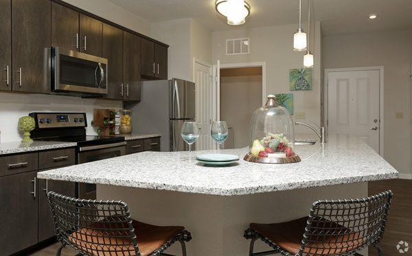 Kitchen- all stainless and granite