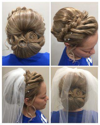 Wedding hair