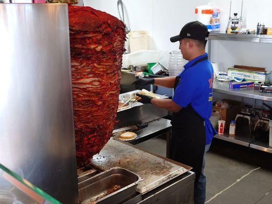 Look at all that Al Pastor.