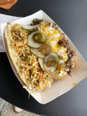 Bulgogi Cheesesteak.  Just order it.