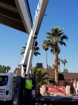 Pulling up my new HVAC to replace the old.