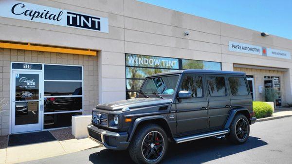 2018 Mercedes G
Full Evolve Ceramic including windshield