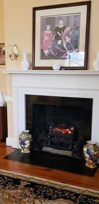 Fireplace in the Mary Chestnut Room