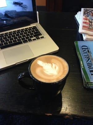 Latte for a work day :)