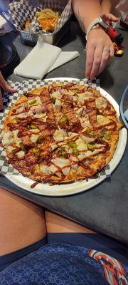 Bbq chicken pizza