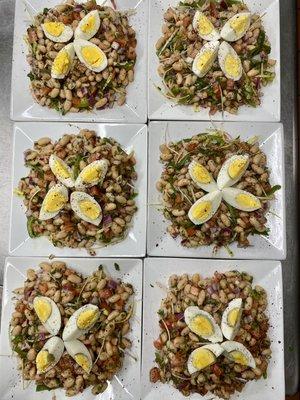 White bean salads for a party