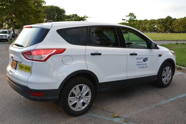 We have a brand new dual brake cars. One of them is SUV Ford Escape.