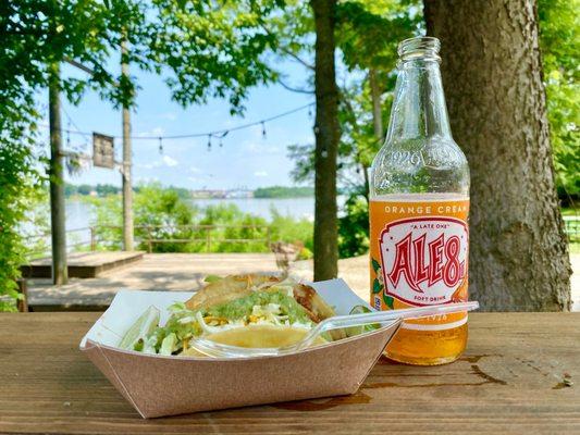 Drunken tacos and a ice cold Ale 8