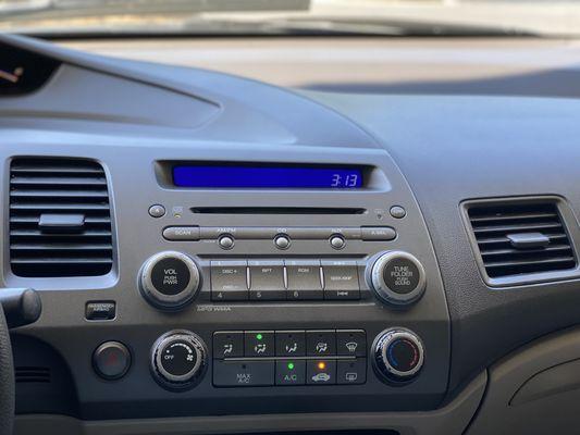 Honda Interior Detail