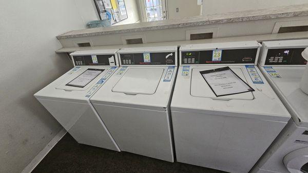 Broken washing machines