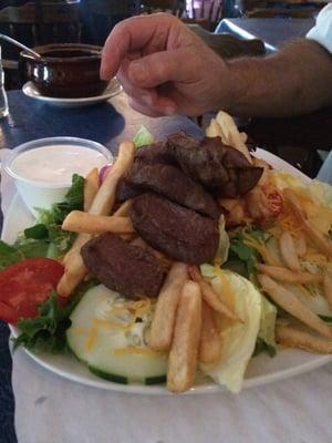 Steak salad