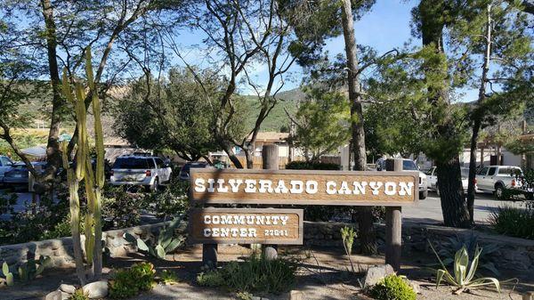 The Rattlesnake Aversion Training class is held here at the Silverado Community Center.