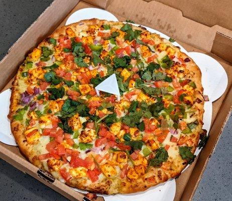 Tandoorilicious Pizza (Paneer)