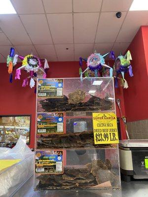 Jerky and piñatas