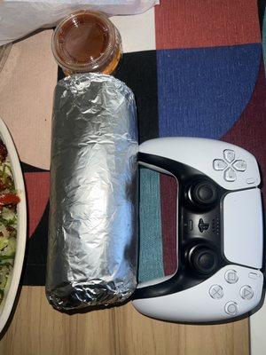 Burrito vs PS5 Controller