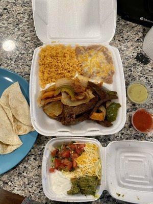 Southwest Beef Fajitas