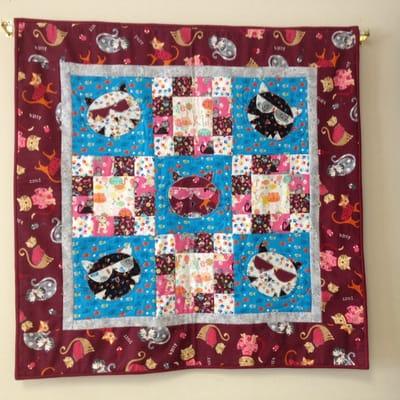 Cat quilt