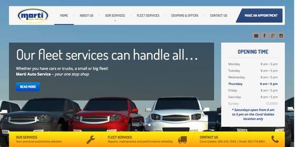 Please visit us online any time at www.martiautoservice.com