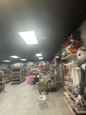 Inside of store