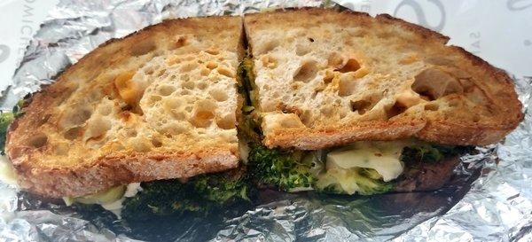 Broccoli Melt Sandwich