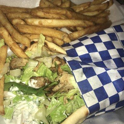 Chicken gyro