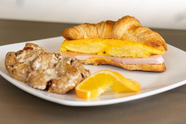 Croissant Breakfast Sandwich