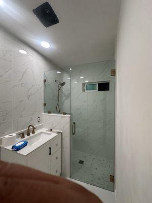 Bathroom tile-vanity-shower