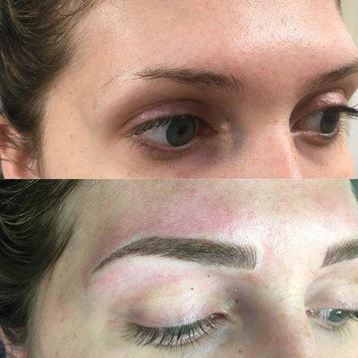 Microblading before and after!