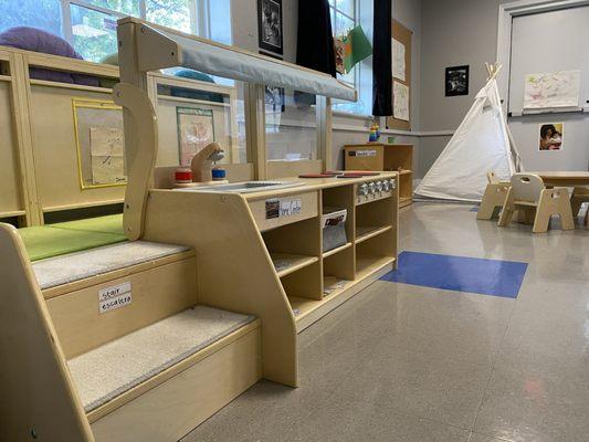 Toddler classroom at First English Lutheran Child Development Center Austin daycare