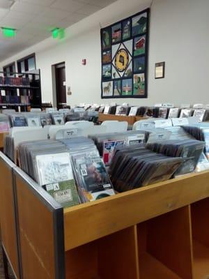 Large selection of music