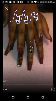 Nails by Key Key im located at 302 Madison at the pamper room nail spa