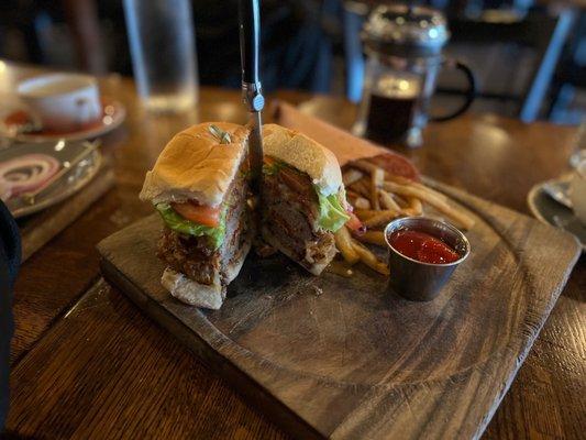 The Fried Chicken Burger