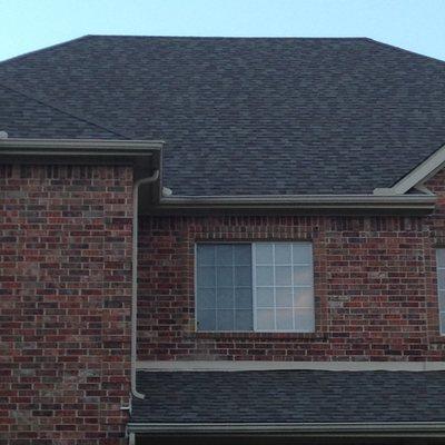 Re roof and gutters, with window replacement.