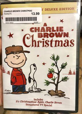 50th Anniversary Deluxe Edition $13.99, A Charlie Brown Christmas DVD I got for my birthday!