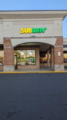 Front of Subway