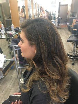 Balayage Long layers