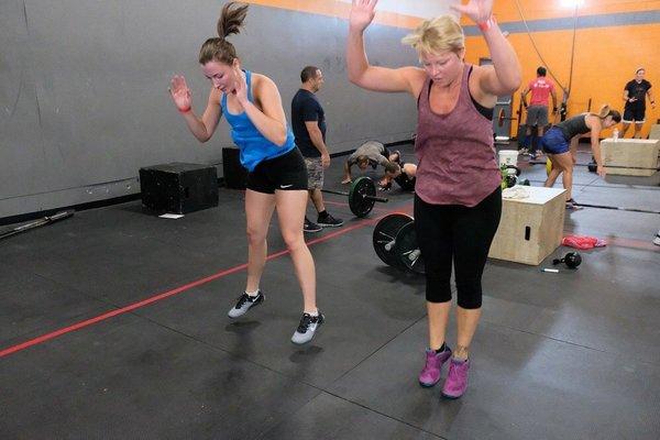 Family is extremely important at Iron CrossFit . Many members have their daughters there with them .