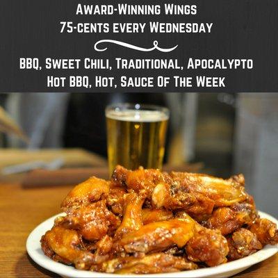 Award-Winning Wings!