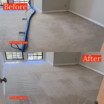 carpet cleaning before and after