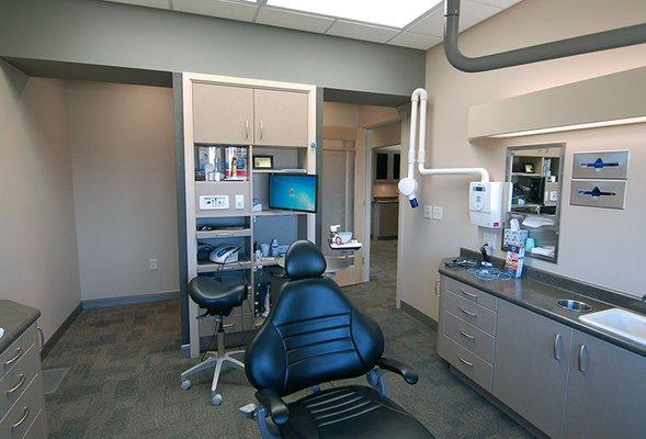 Cornerstone Dental Operatory Room