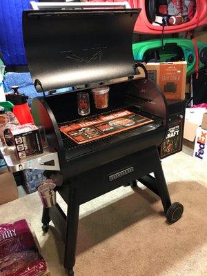 My new Traeger Ironwood 885!