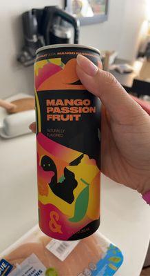 Mango passion fruit house soda