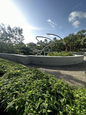 Sculpture garden