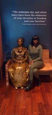 This is the Harriet Tubman visitor center this is different from Harriet Tubman learning center