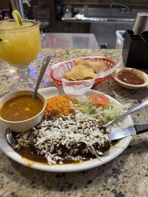 Enchiladas de Mole!